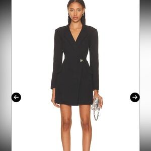 Jonathan Simkhai Black Blazer Dress